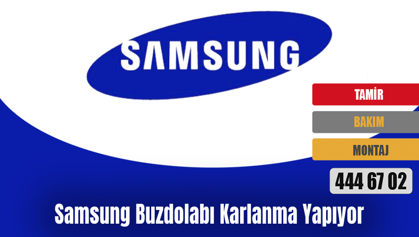 Samsung Buzdolabı Karlanma Yapıyor